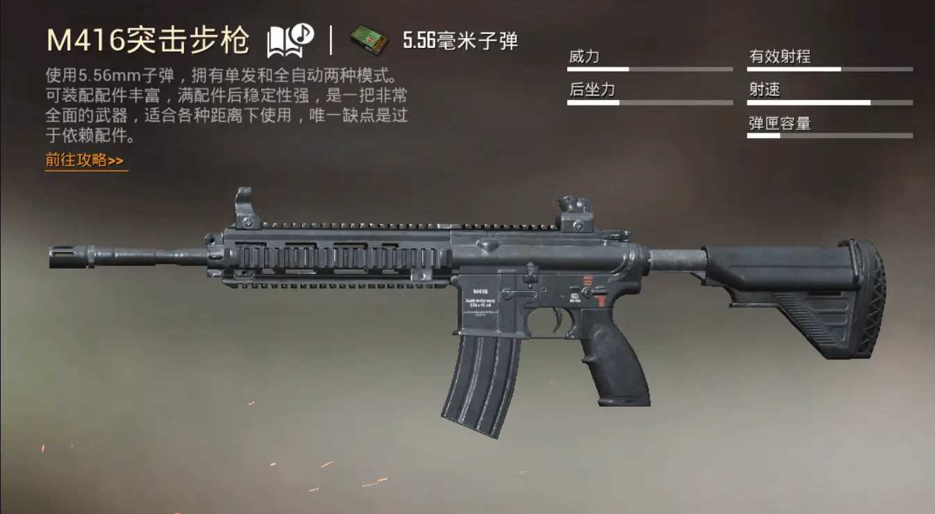 绝地求生里什么自动步枪最好