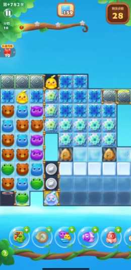 开心消消乐隐藏关782怎么过