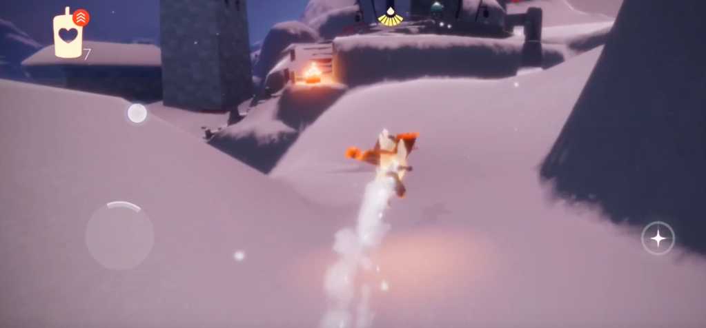 光遇如何飞上山顶