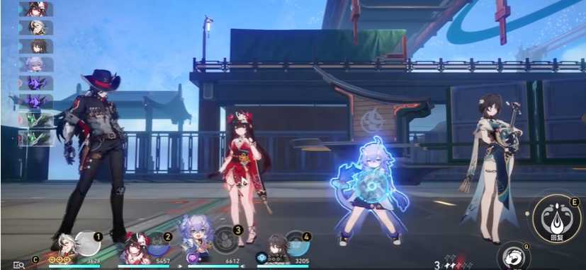 星穹铁道哪个位置容易挨打