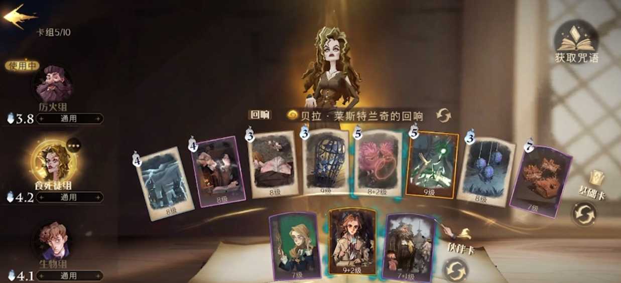 哈利波特魔法觉醒贝拉怎么搭配