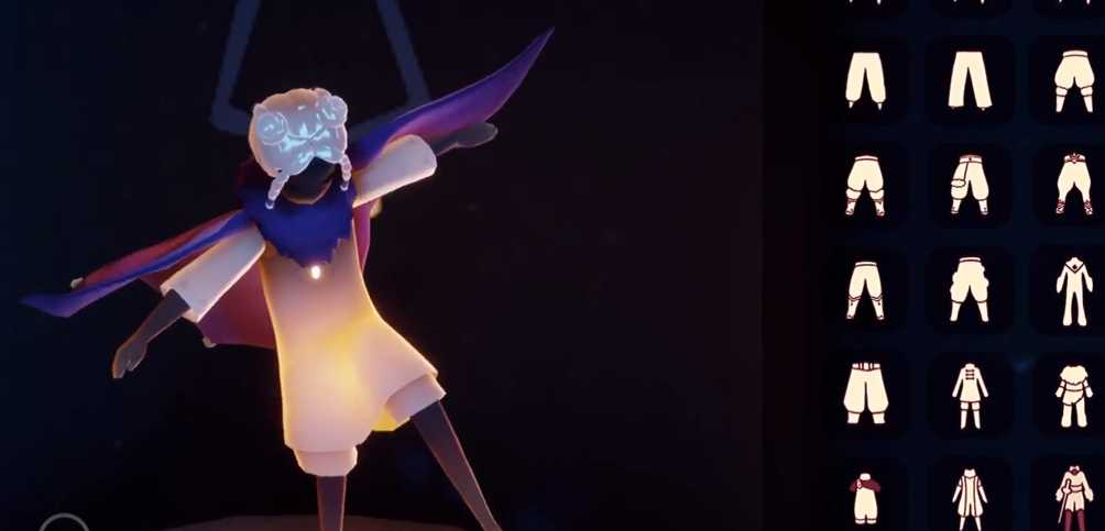 光遇紫斗篷怎么搭配