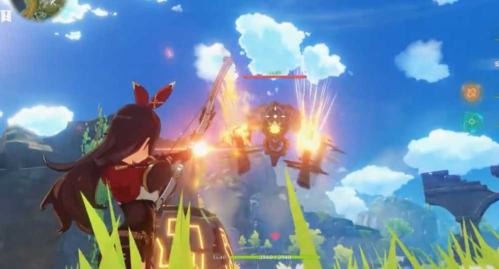 原神遗迹猎者一直在天上怎么打