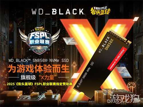为体验而生  WD_BLACK SSD助力2025《街头篮球》FSPL职业联赛