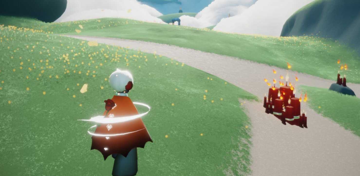 光遇怎么让蝴蝶带着飞