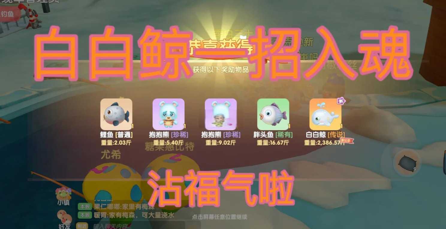 摩尔庄园白鲸和其他稀有怎么获得