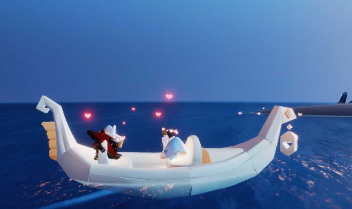 光遇夏之日小船怎么动