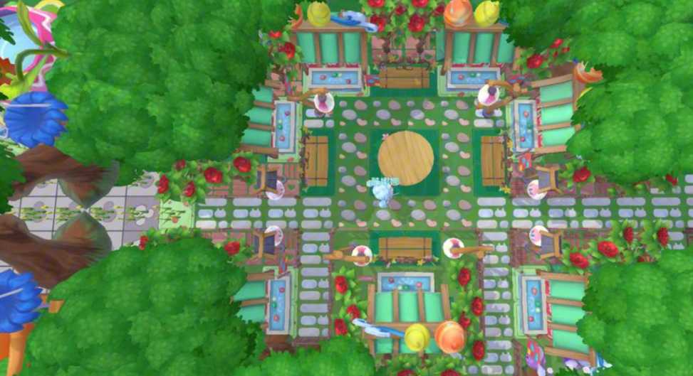 摩尔庄园进门怎么装修