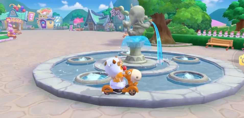 摩尔庄园怎么在高处放泳池