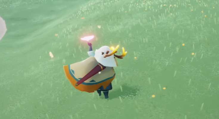 光遇怎么让蝴蝶飞在身边