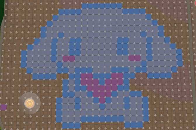 摩尔庄园兔子地砖怎么铺