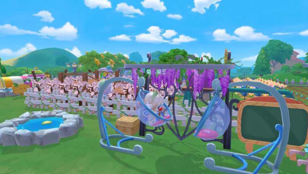 摩尔庄园悬浮亭子怎么上去