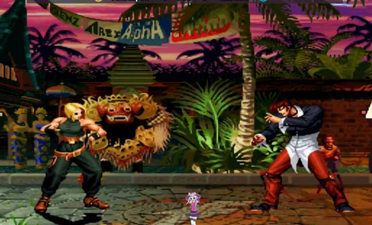 街机拳皇97怎么双人对战