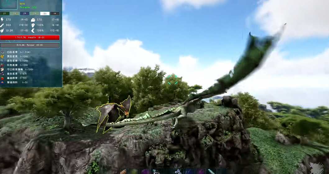 方舟生存进化古神翼龙吃什么饲料