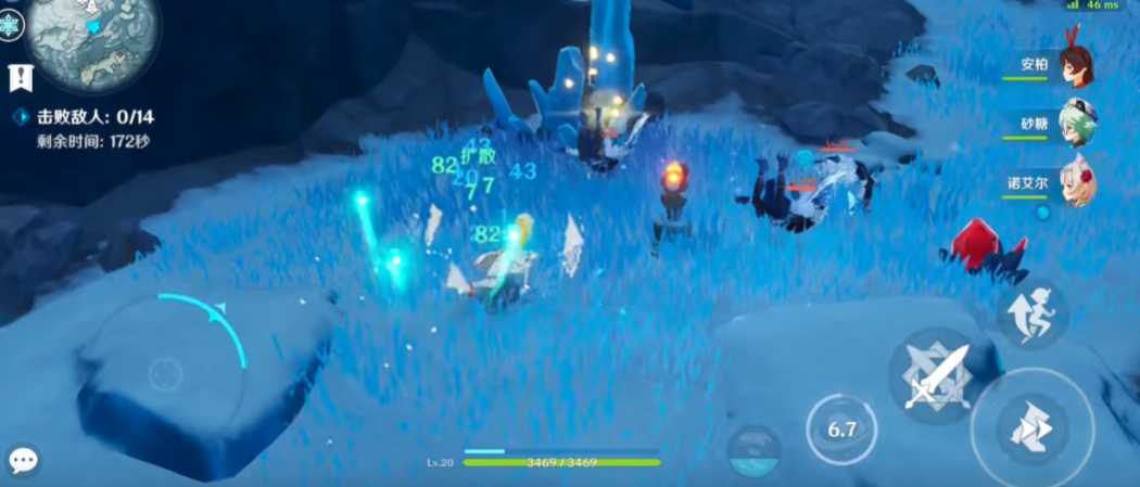 原神雪山星萤洞窟封印机关怎么打