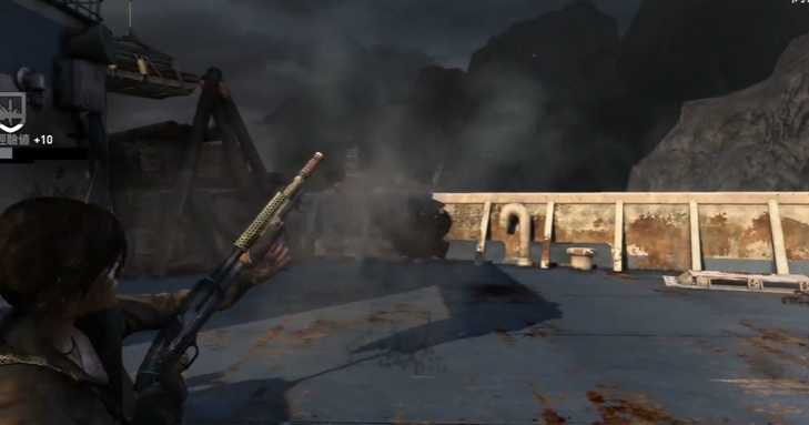 古墓丽影9轮船钢铁男怎么过