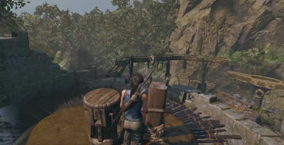 古墓丽影暗影过桥那关怎么过