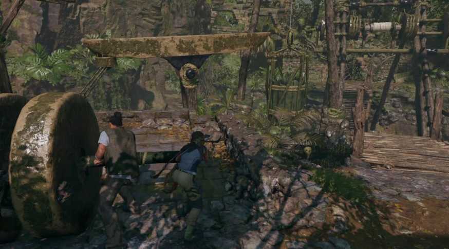 古墓丽影11主线怎么过