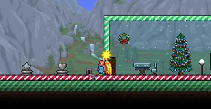 泰拉瑞亚圣诞节事件怎么召唤