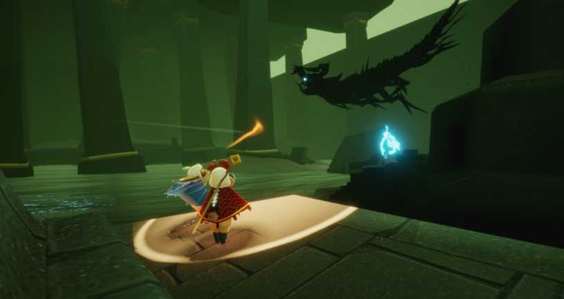 光遇什么动作能躲过皮皮虾