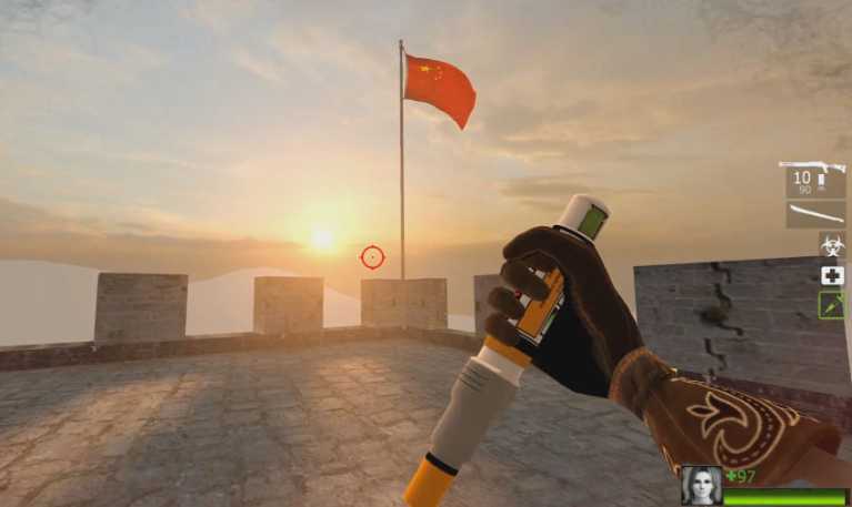 求生之路2万里长城降落伞在哪