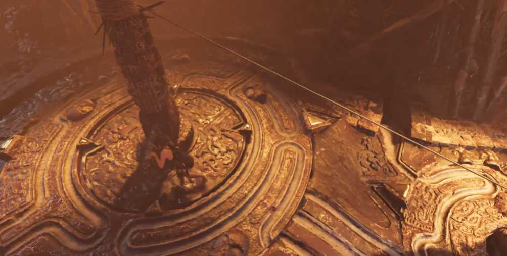 古墓丽影暗影柱子怎么转