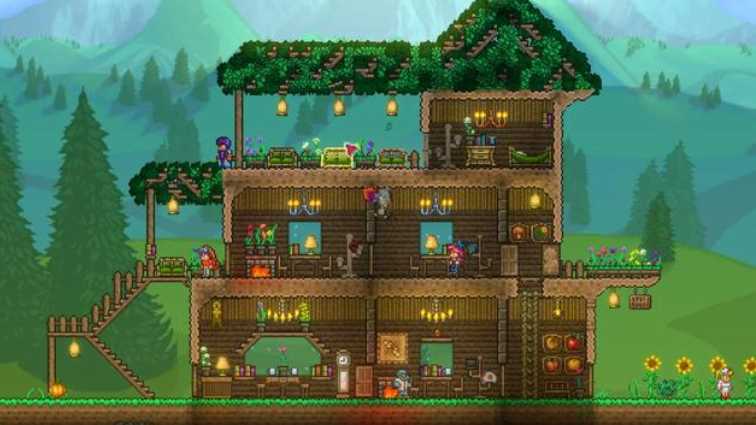 泰拉瑞亚洞穴居住地npc怎么安排