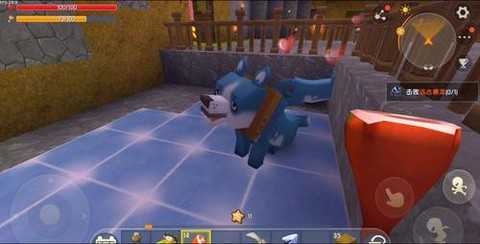 手机迷你世界怎么训狼