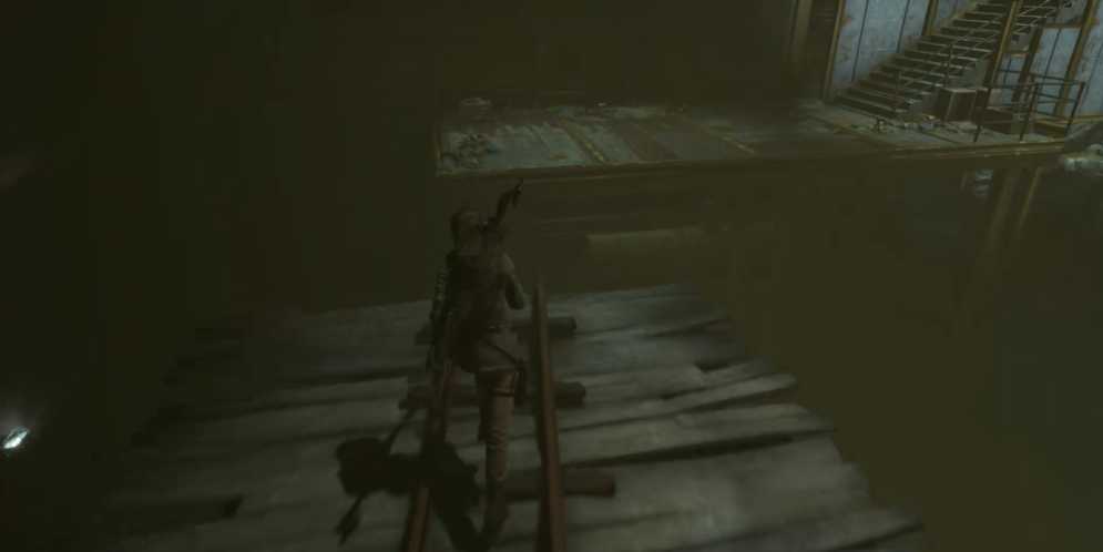 古墓丽影怎么通过水流