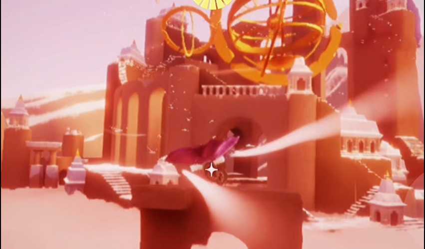 光遇神庙天上那个先祖怎么找到