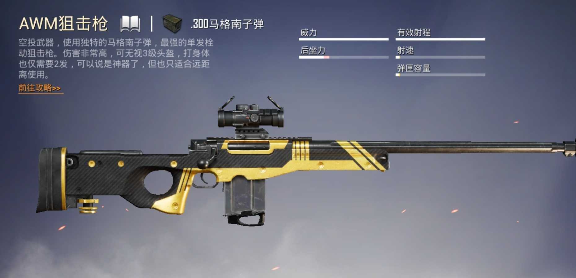 绝地求生什么枪射的远