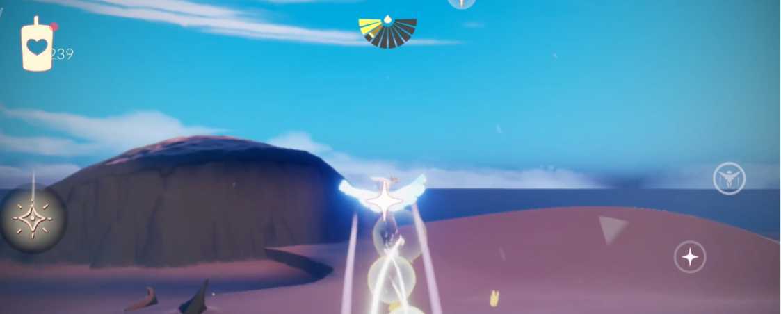 光遇在空中如何迅速飞行