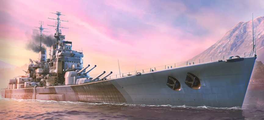 《战舰世界》抗压船的答案，耐修“宝剑”的顶点！学会骗炮，这片大海你说了算！