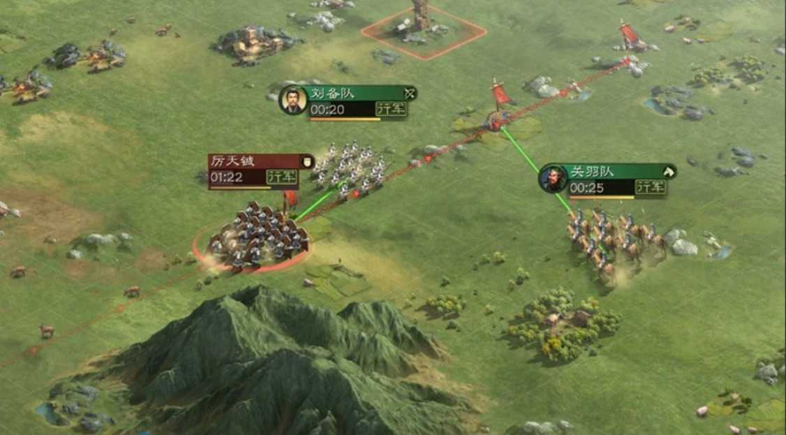 三国志战略版如何改变行军路线