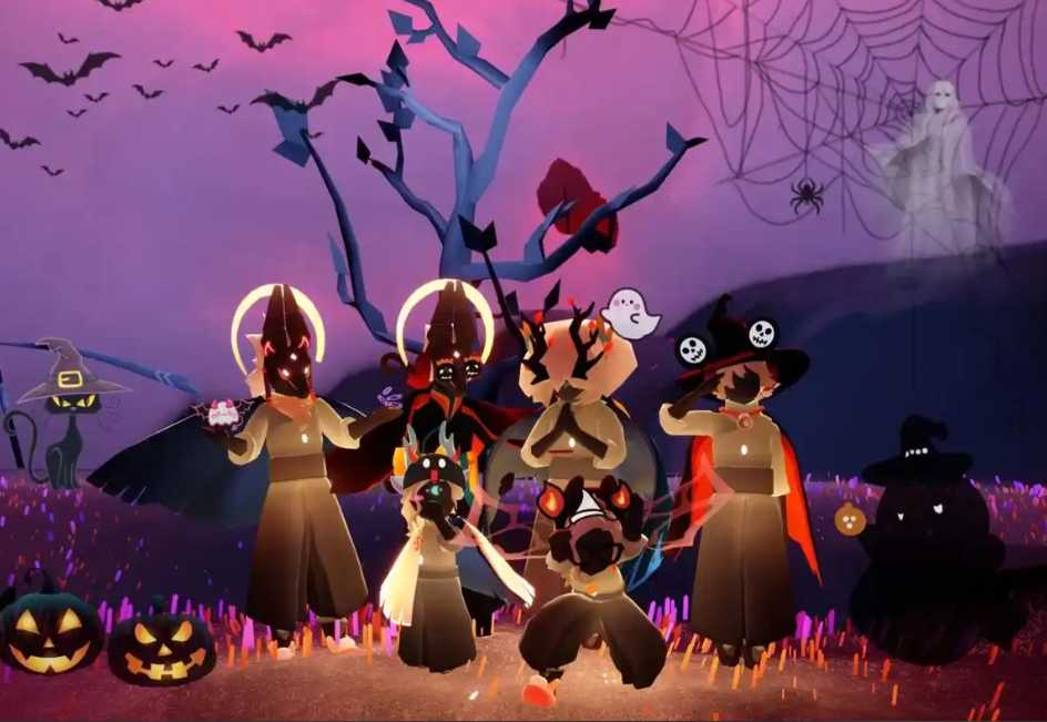 光遇万圣节迷题怎么做