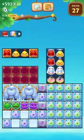 开心消消乐精英592关怎么过