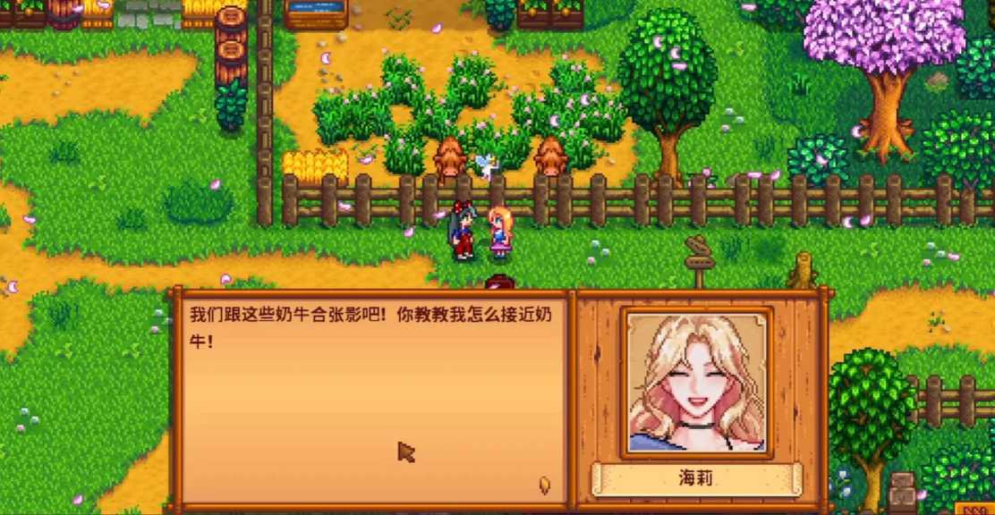 星露谷物语怎么跟海莉结婚