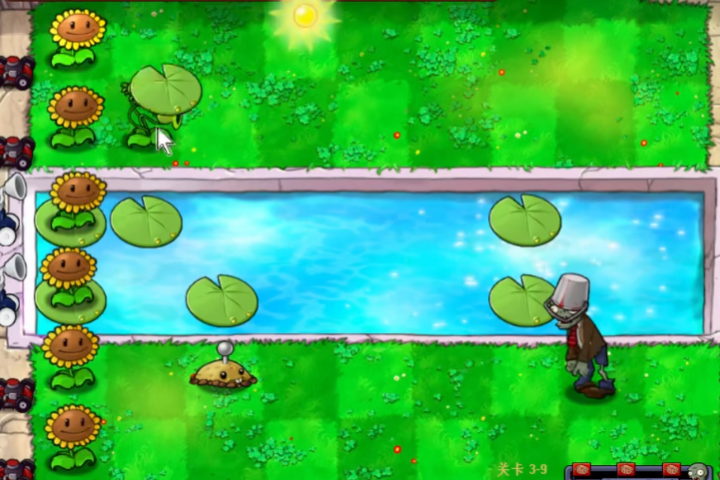植物大战僵尸3-9怎么过