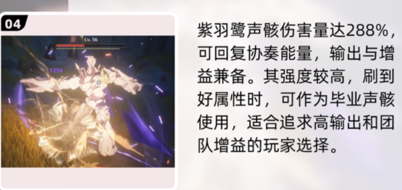 鸣潮自选声骸选什么