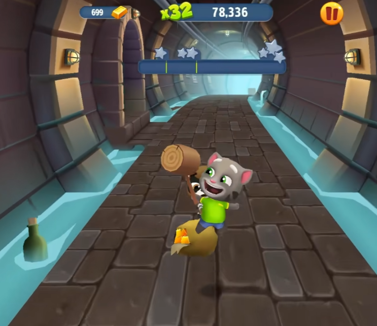 汤姆猫跑酷的金币有什么用