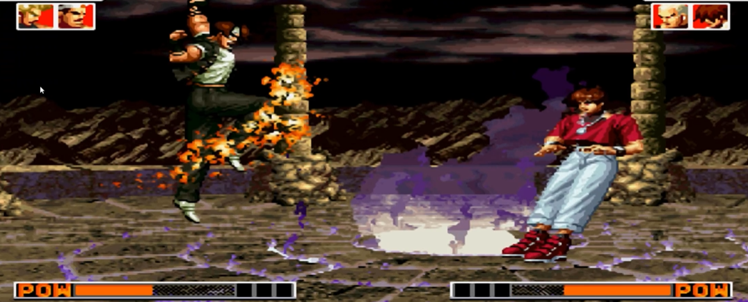 拳皇97人物爆气有什么区别