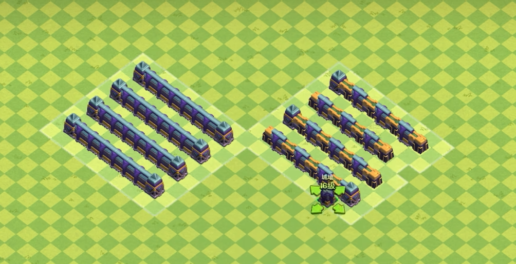 部落冲突怎么砌墙