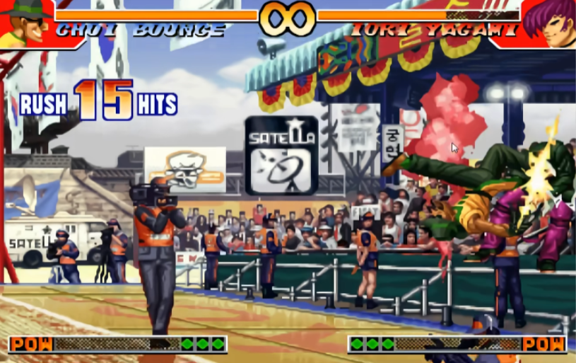 拳皇97猴子怎么一直飞