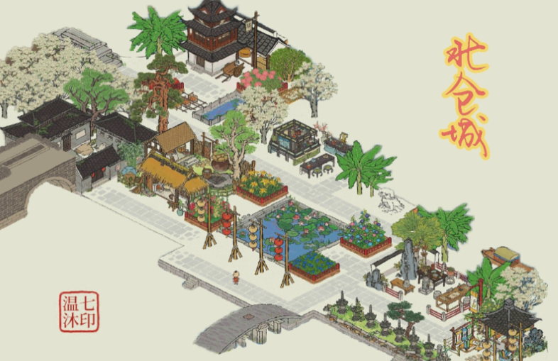 江南百景图北仓如何布防